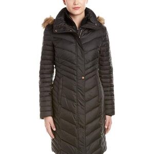 Marc New York by Andrew Marc Karla Mid-Length Chevron Down Coat